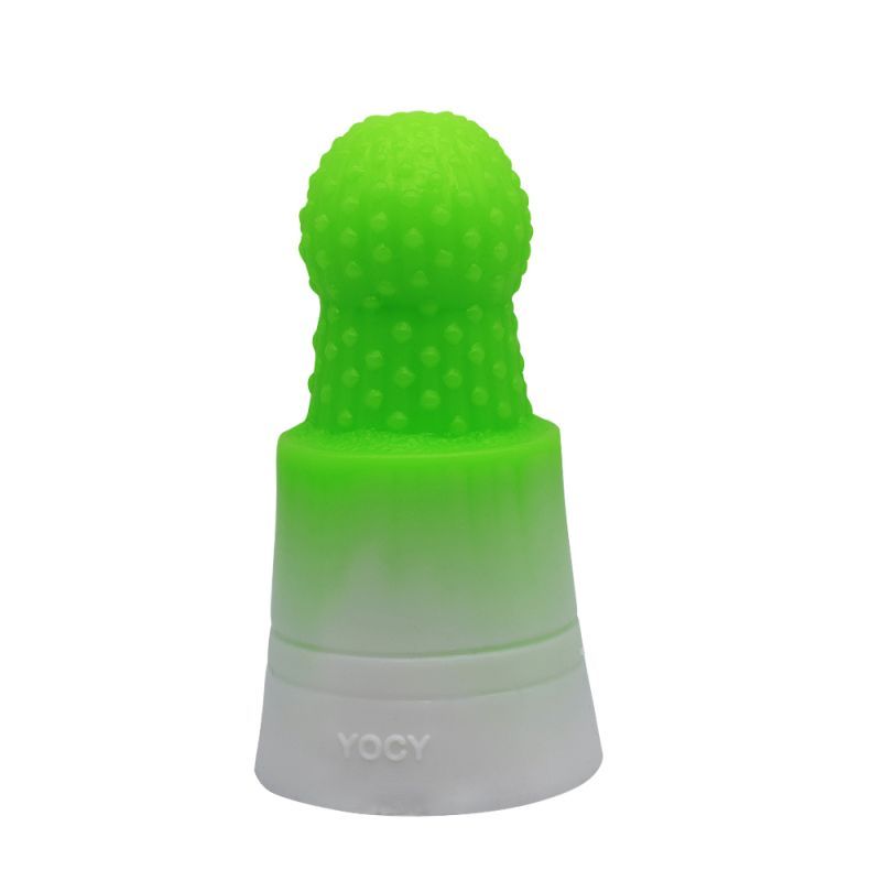 Prickly Pear Anal Plug Green 16.5x8.2cm Silicone Fantasy Dongs