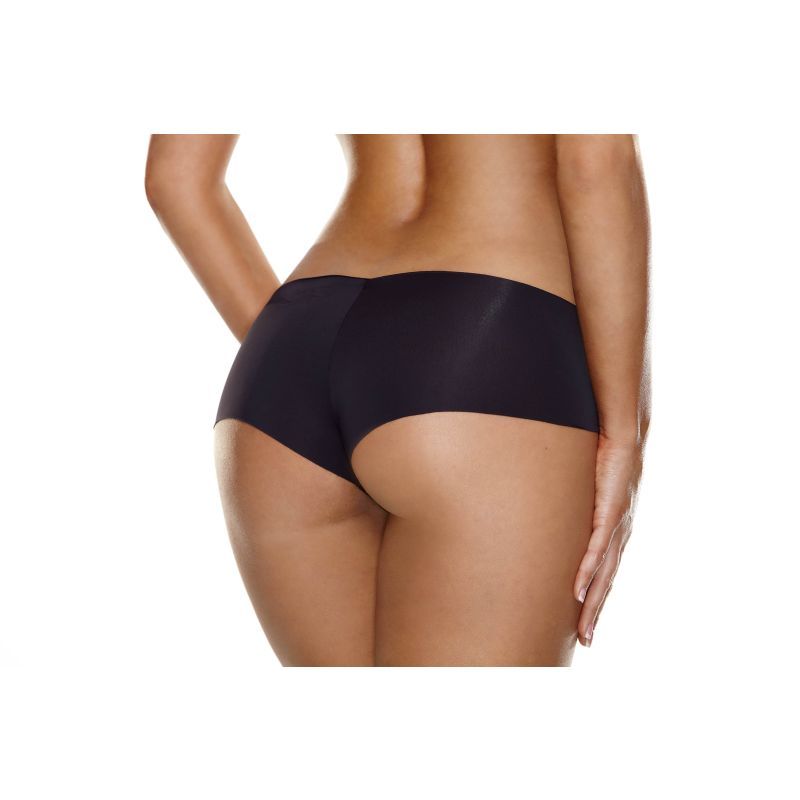Hollywood Curves Invisible Black Bootyshort Panties Boyshort Panties