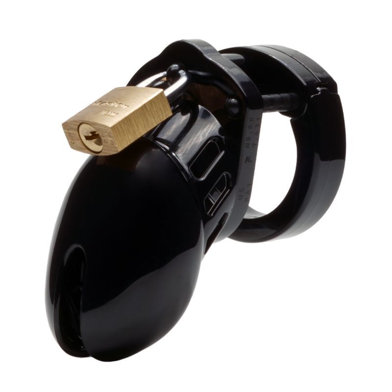 Cockcage CB-6000S Black 2.5 Inch Chastity Device Cages