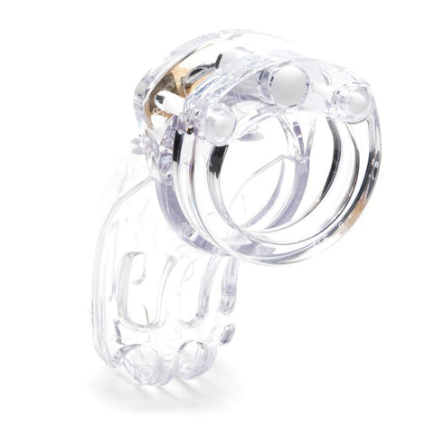 Cockcage The Curve Clear Chastity Device 9.5cm x 3.8cm Cages