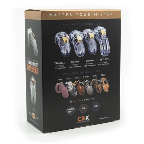 Cockcage The Curve Clear Chastity Device 9.5cm x 3.8cm > Bondage Gear > Male Chastity