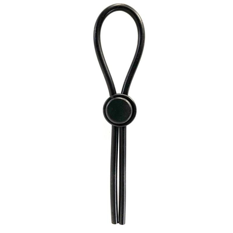 Buckd 4mm Adjustable Bead Cock Leash Black Default Title > Cock Ring > Adjustable