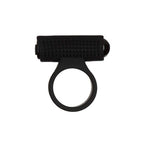 Power Bullet Cosmic Cock Ring w Bullet Black Black > Cock Ring > Vibrating