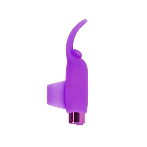 Power Bullet Teasing Tongue w Rechargeable Bullet Purple BULLETS