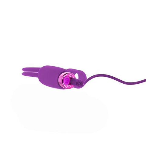 Power Bullet Teasing Tongue w Rechargeable Bullet Purple BULLETS