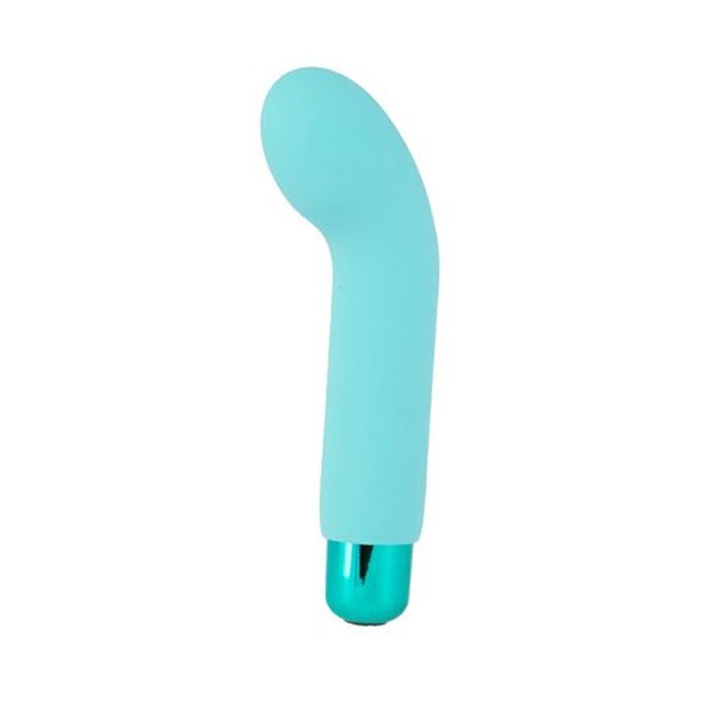 Power Bullet Sara’s Spot Vibrator – Compact G-Spot Stimulator Teal > Sex Toys For Ladies > G-Spot Vibrators