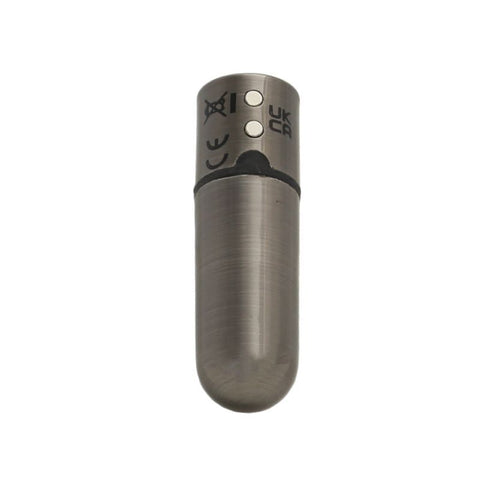 Power Bullet First Class 6cm Rechargeable Vibrator with Crystal Gun Metal Finish Default Title BULLETS