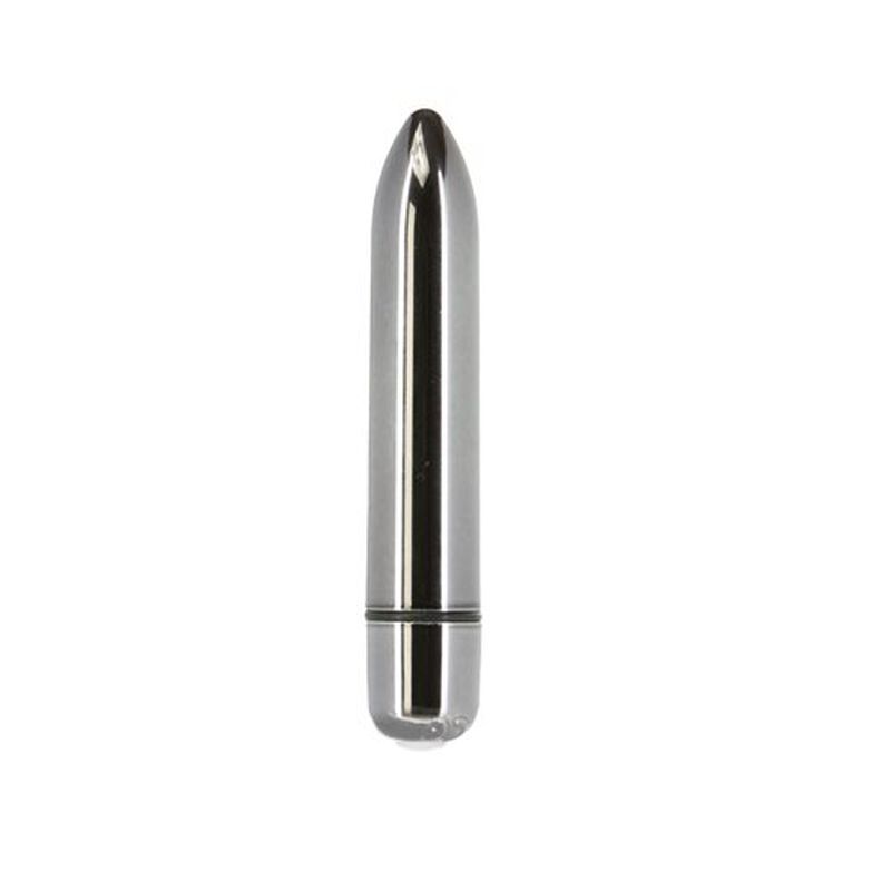 Platinum Bullet 9cm Vibrator with Incremental Speed Control Silver > Vibrators > Mini Vibrators