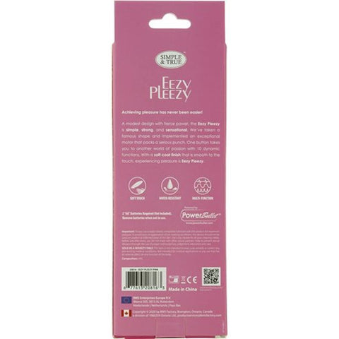 Eezy Pleezy 10 Speed 18cm Bullet Vibrator in Pink > Vibrators > Mini Vibrators