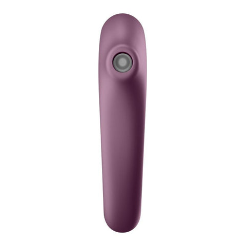 Satisfyer Dual Kiss Wine Red - Dual Stimulation Pleasure Device STIMULATORS
