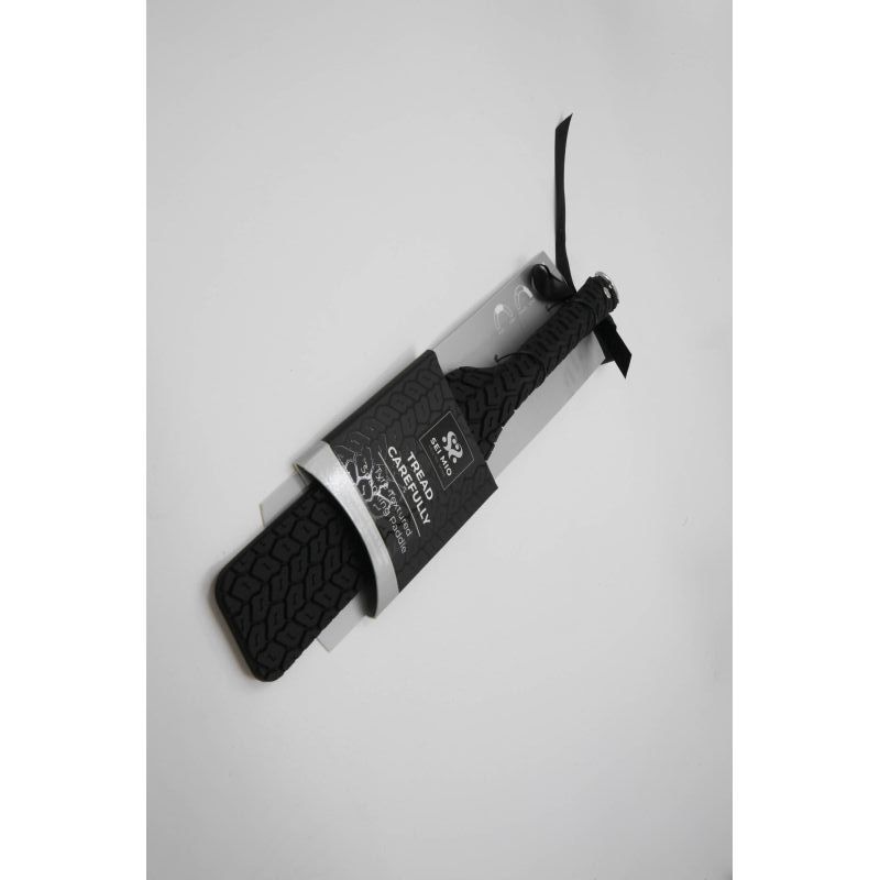 Tyre Paddle Large Black - Double-Sided Vegan Spanking Tool Whips & Paddles