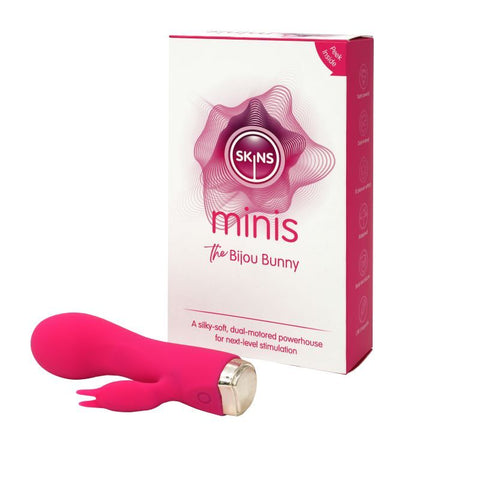 Skins Minis The Bijou Bunny Mini Vibrator 4 Inches – Mini Vibrator > Vibrators > Ladies > Rabbit