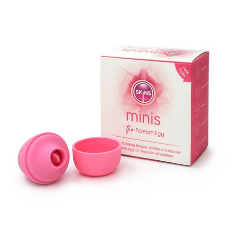 Skins Minis - The Scream Egg Compact Vibrating Toy EGGS