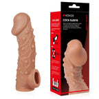 Cock Sleeve 2 Slim fit - Soft Silicone Penis Sleeve Extra 1.3" Inch Flesh > Sex Toys For Men > Penis Sleeves
