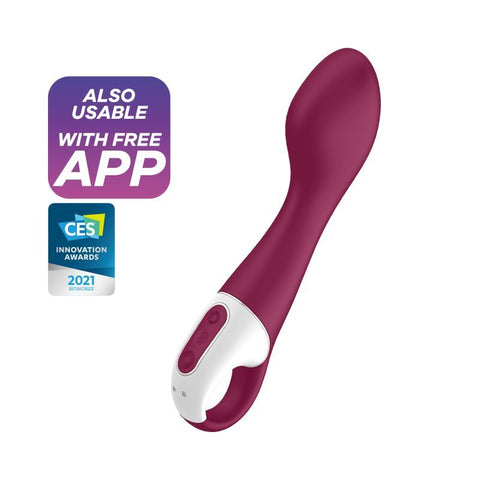 Satisfyer Hot Spot Warming G Spot Vibrator Couples Toys