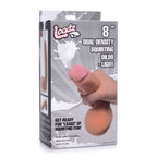 8in Dual Density Squirting Dildo w Balls Reservoir - Realistic Feel > Dildos > Squirting Dildos