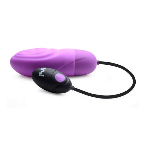 7X Pulsing Rechargeable Bullet Purple for Ultimate Pleasure BULLETS