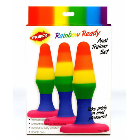 Rainbow Ready Anal Trainer Set for Beginners and Experienced Users > Anal Range > Butt Plug Kits