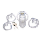 Clear Captor Chastity Cage Large > Bondage Gear > Male Chastity