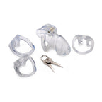 Clear Captor Chastity Cage Medium – Precision Engineered Comfortable Chastity Device > Bondage Gear > Male Chastity