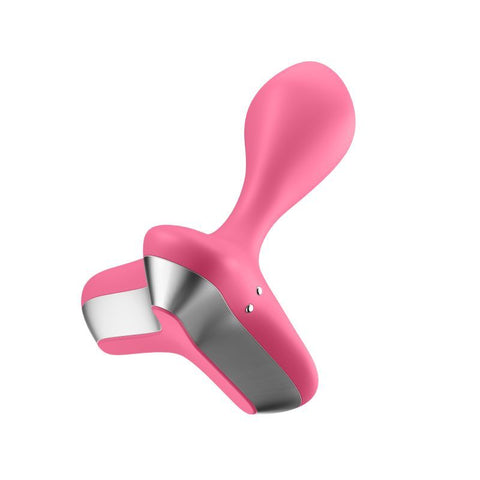 Satisfyer Game Changer Vibrating Anal Plug in Pink Default Title Butt Plugs - Vibrating
