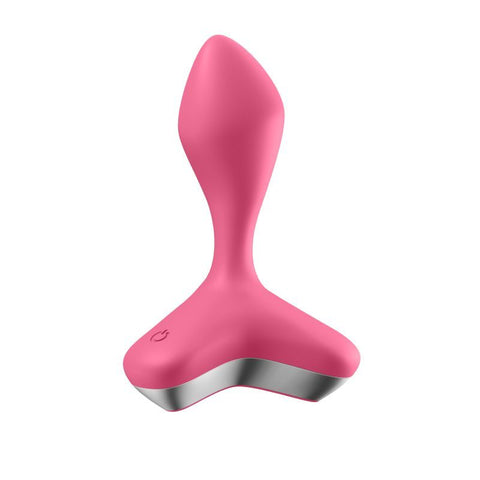 Satisfyer Game Changer Vibrating Anal Plug in Pink Butt Plugs - Vibrating