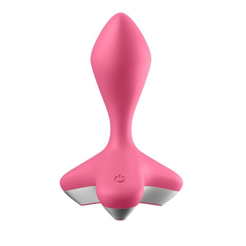 Satisfyer Game Changer Vibrating Anal Plug in Pink Butt Plugs - Vibrating