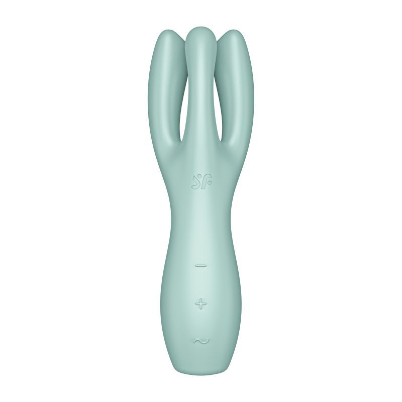Satisfyer Threesome 3 Layon Vibrator Mint STIMULATORS