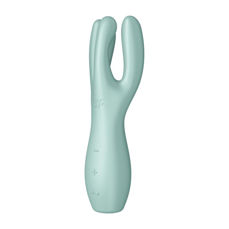 Satisfyer Threesome 3 Lay-On Vibrator Green