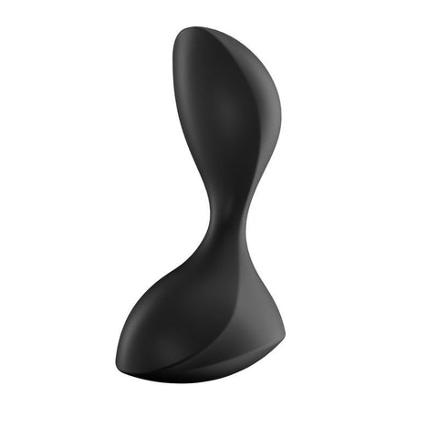 Satisfyer Sweet Seal Vibrating Anal Plug in Black Butt Plugs - Vibrating