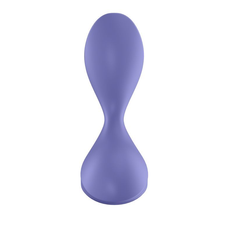 Satisfyer Sweet Seal Vibrating Anal Plug in Lilac Butt Plugs - Vibrating