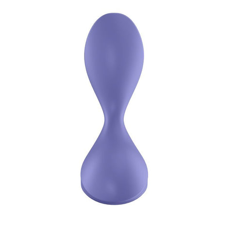 Satisfyer Sweet Seal Vibrating Anal Plug in Lilac Butt Plugs - Vibrating