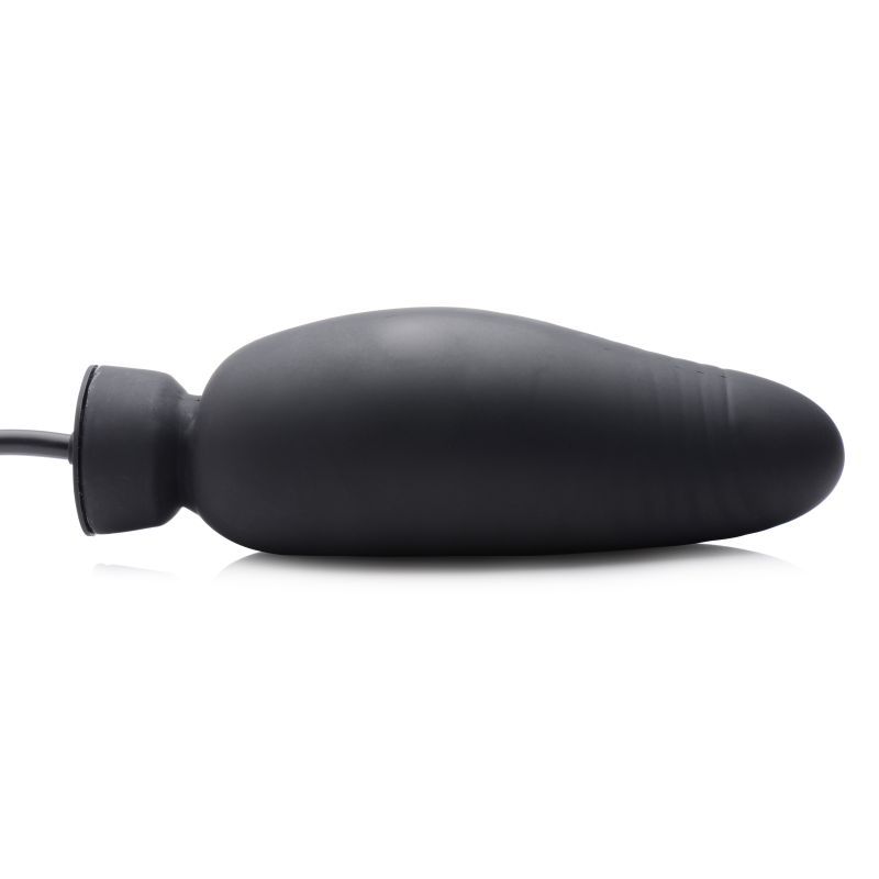 Dick Spand Inflatable Silicone Dildo (Black) – Up to 3.1" Dia Adjustable Shaft Dildo > Dildos > Oversized Toys