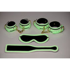 Kink In The Dark Glowing Bondage Set Fluorescent Green > Bondage Gear > Bondage Kits