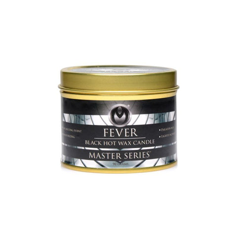 Fever Black Hot Wax Candle for Sensual Wax Play Drip Candles