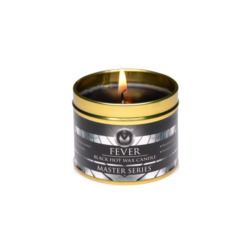 Fever Black Hot Wax Candle for Sensual Wax Play Drip Candles