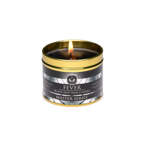 Fever Black Hot Wax Candle for Sensual Wax Play Drip Candles