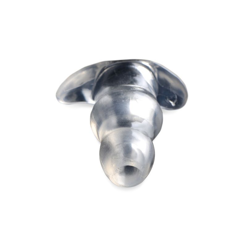 Clear View Hollow Anal Plug Small – Flexible Anal Plug Secondary image