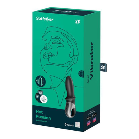 Satisfyer Hot Passion Connect App Warming Anal Vibrator Butt Plugs - Vibrating