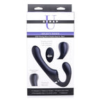 Mighty Rider 10X Strapless Strap-On Black with Remote Control > Dildos > Strapless Strap Ons