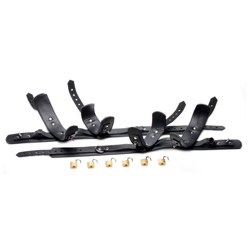 Frog Tie Restraint Set – Durable Binding Straps for Ankles, Wrists, and Thighs Bondage Set > Bondage Gear > Restraints