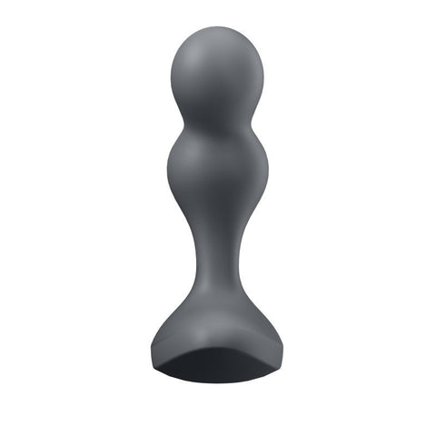 Satisfyer Deep Diver Vibrating Connect App Anal Plug Grey > Anal Range > Vibrating Butt Plugs
