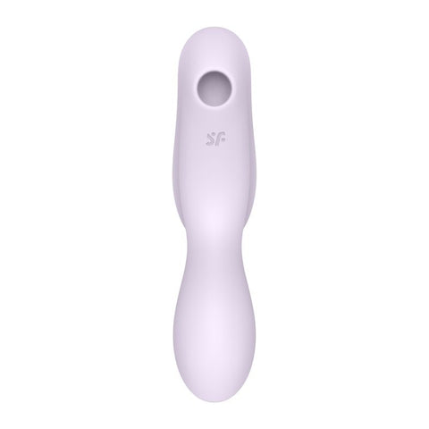 Satisfyer Curvy Trinity 2 Insertable Air Pulse Vibrator Violet AIR PULSATION