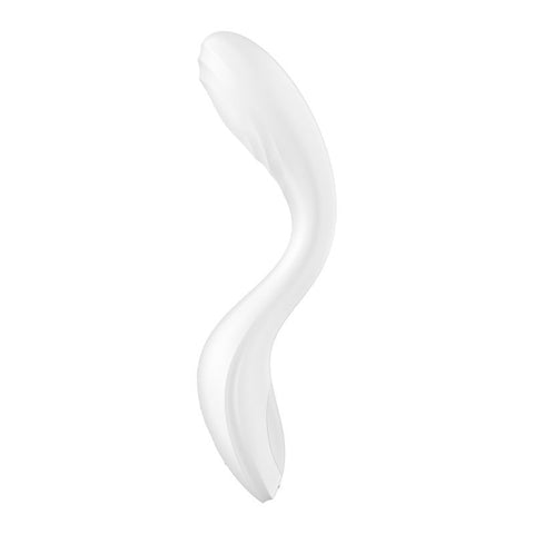 Satisfyer Rrrolling Pleasure G Spot Vibrator White STIMULATORS