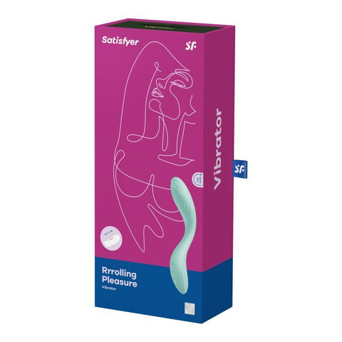 Satisfyer Rrrolling Pleasure G Spot Vibrator Light Green STIMULATORS