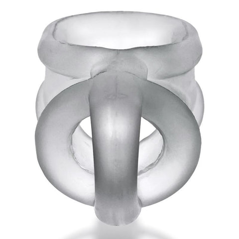 Ballsling Ball Split Sling Clear Ice Clear One Size COCK RINGS Sling