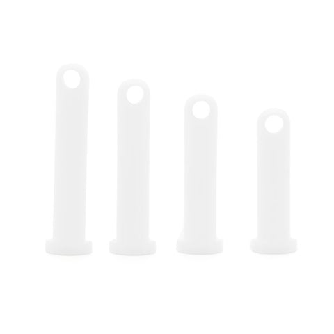 Cockcage Locking Pins White 4 Pc Replacement Size Set > Bondage Gear > Male Chastity