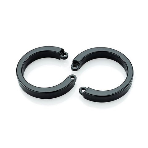 Cockcage U Ring 2 Pc L/XL Black - Large and Extra Large Black > Bondage Gear > Male Chastity
