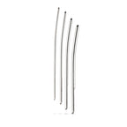 Single Ended Dilator Trainer Set – Stainless Steel 4 Piece Dilator Set Silver > Sex Toys For Men > Sounding Rods