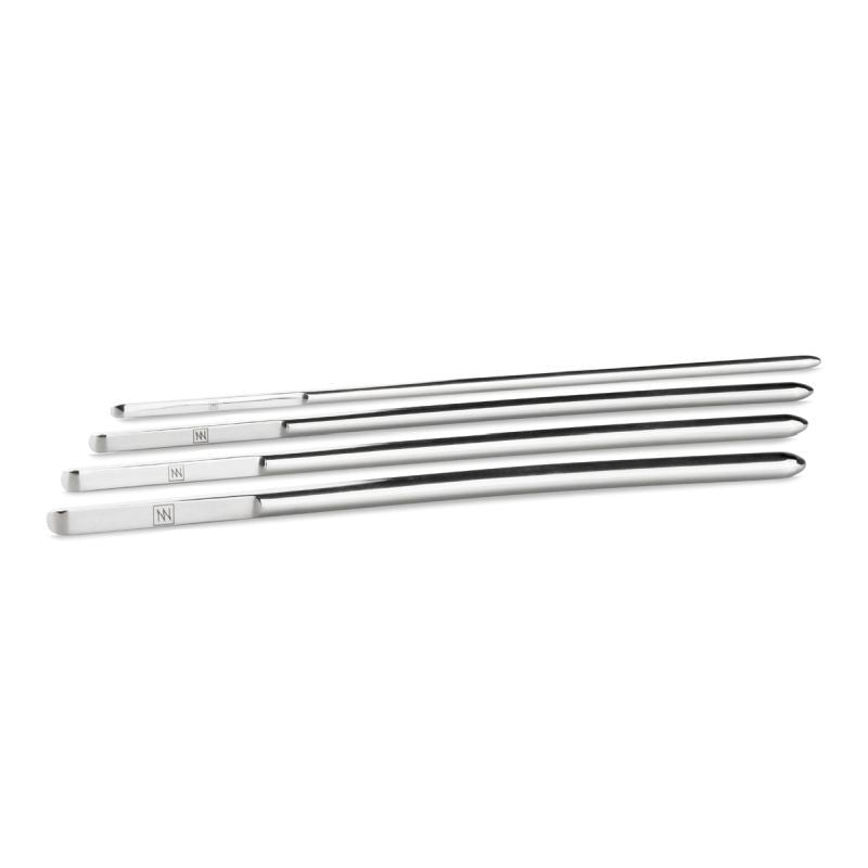 Single Ended Dilator Trainer Set – Stainless Steel 4 Piece Dilator Set > Sex Toys For Men > Sounding Rods